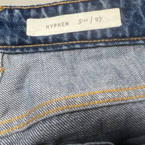 Pilcro and the Letterpress Fringed Capri Jeans Size 27 - Picture 10 of 11